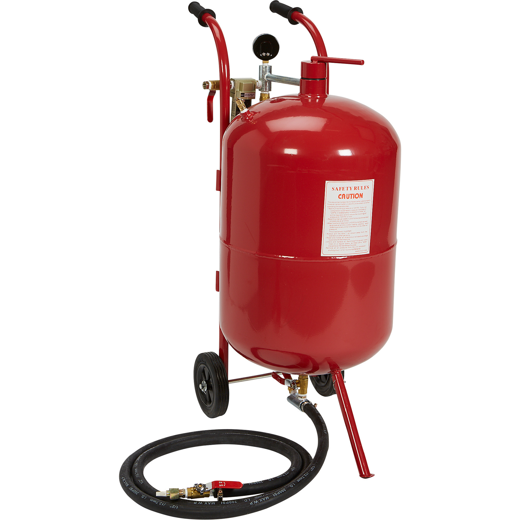 Grip On Abrasive Pressure Blaster, 110-Lb. Capacity, Model# 98035